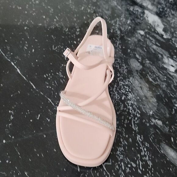 BRAND NEW NEW YORK & COMPANY CRISS-CROSS JEWEL STRAP WOMEN"S SANDAL - Picture 7 of 15